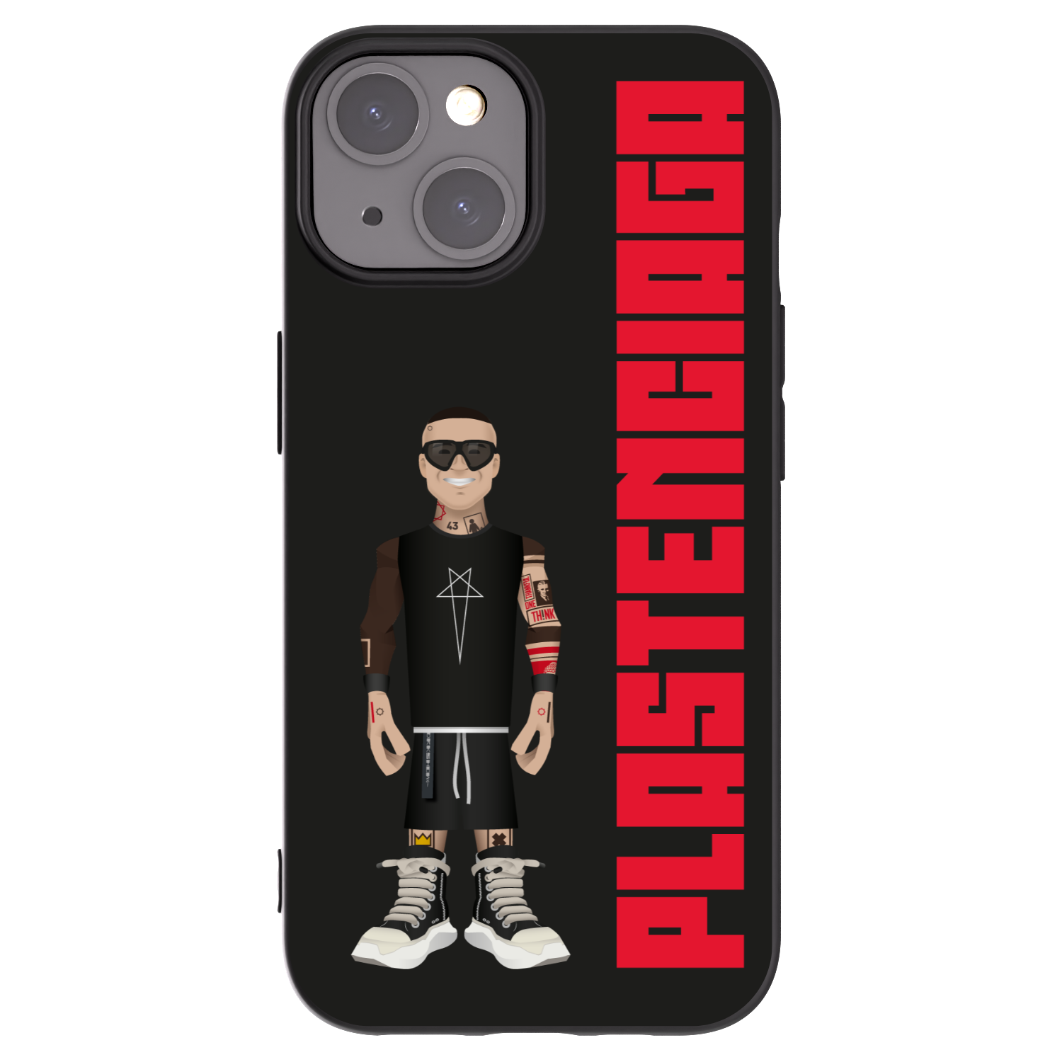 Picasee fekete szilikon tok az alábbi mobiltelefonokra Apple iPhone 15 - Tomáš Rajchl