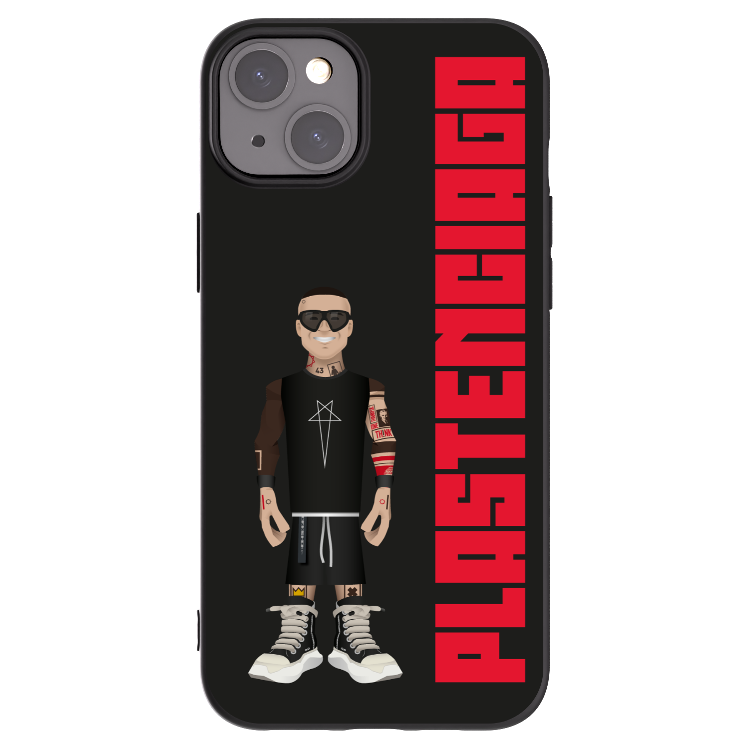 Picasee fekete szilikon tok az alábbi mobiltelefonokra Apple iPhone 15 Plus - Tomáš Rajchl