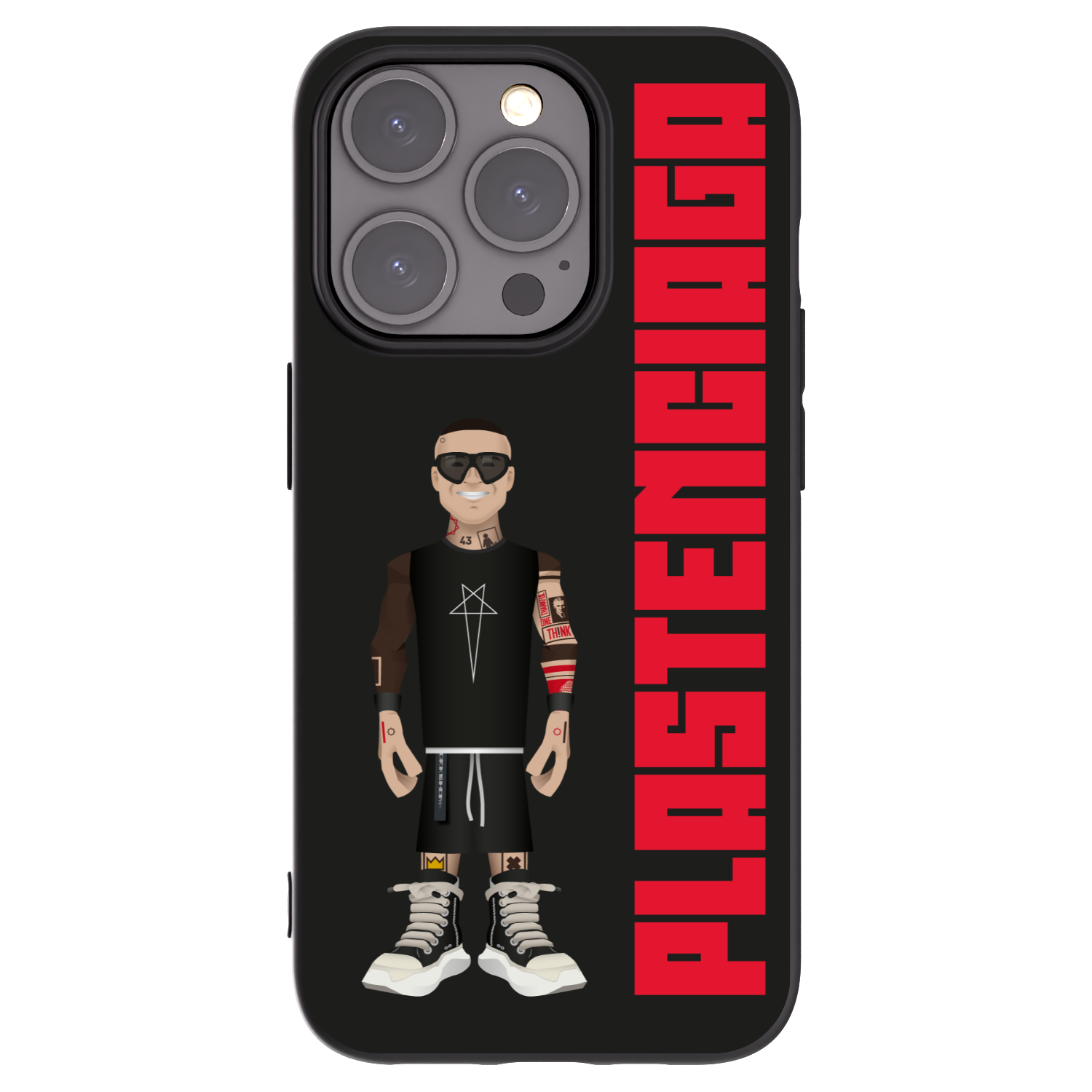 Picasee fekete szilikon tok az alábbi mobiltelefonokra Apple iPhone 15 Pro - Tomáš Rajchl