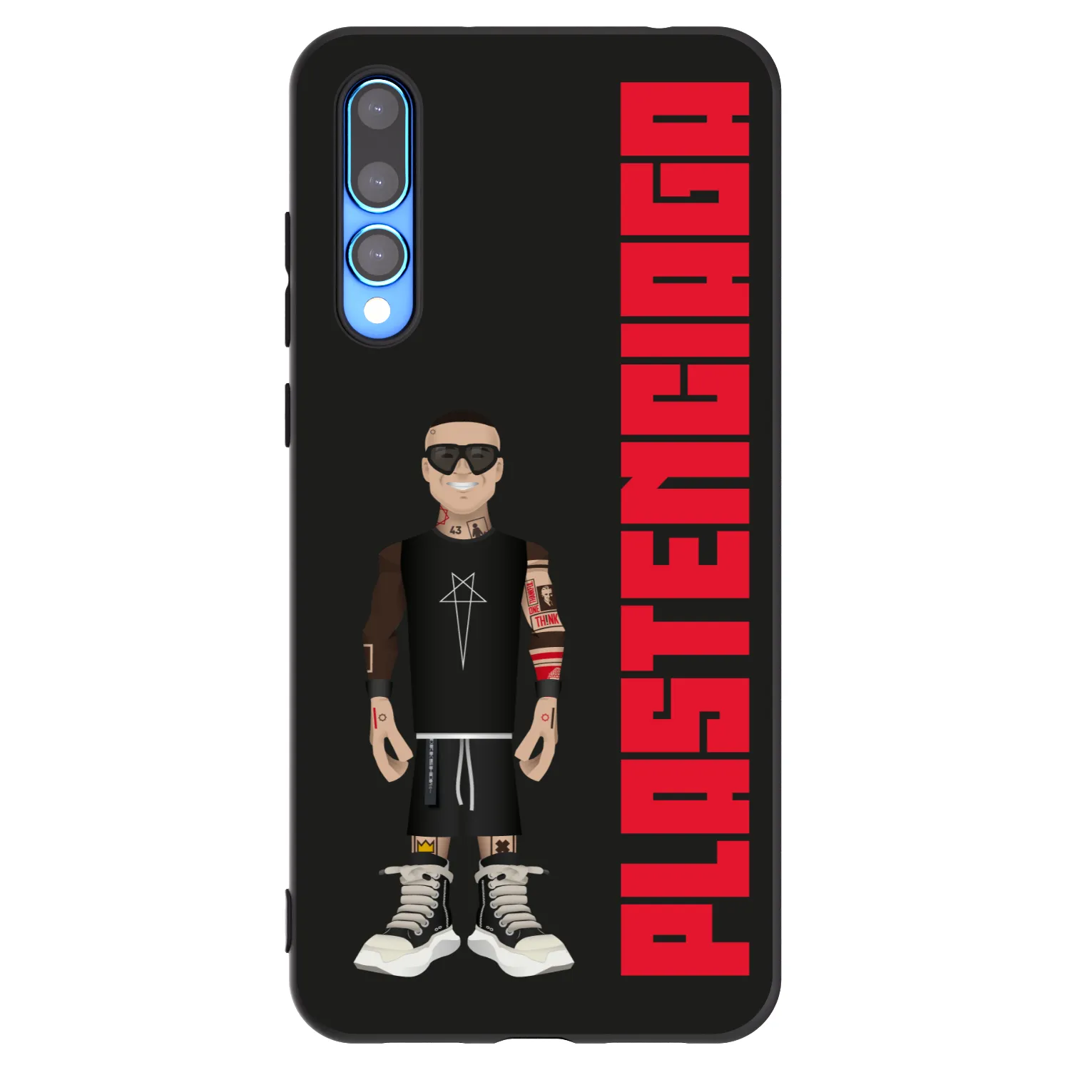 Picasee fekete szilikon tok az alábbi mobiltelefonokra Huawei P20 Pro - Tomáš Rajchl