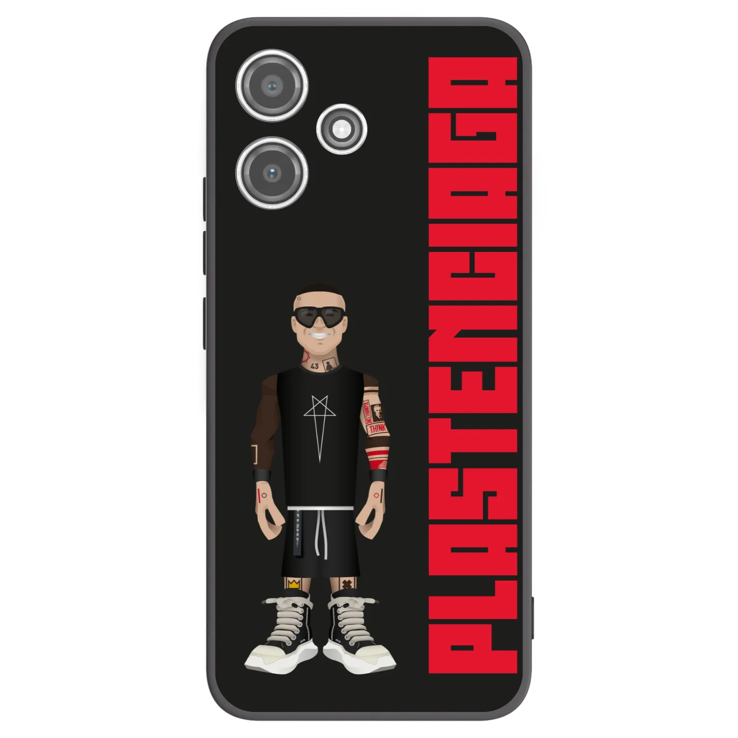 Picasee fekete szilikon tok az alábbi mobiltelefonokra Xiaomi Redmi 12 5G - Tomáš Rajchl