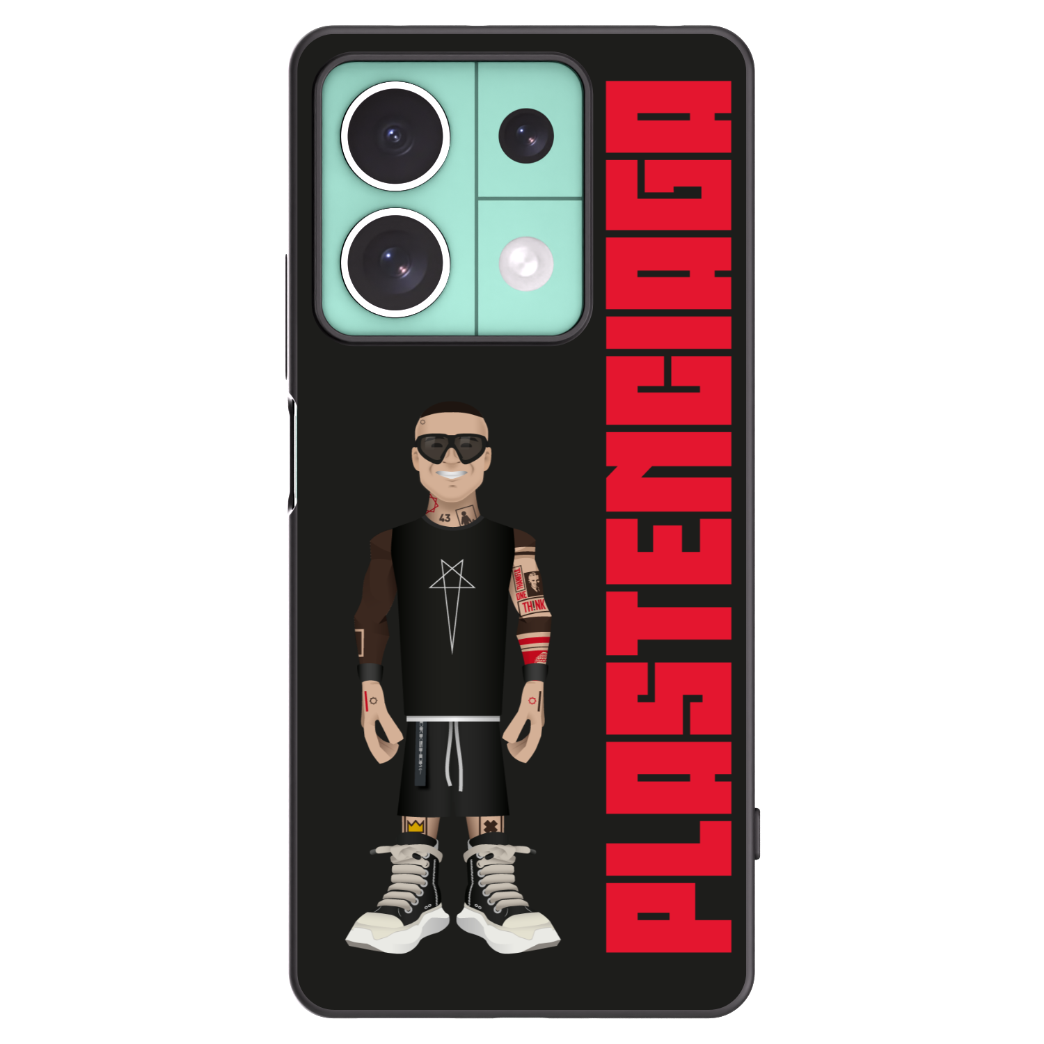 Picasee fekete szilikon tok az alábbi mobiltelefonokra Xiaomi Redmi Note 13 5G - Tomáš Rajchl