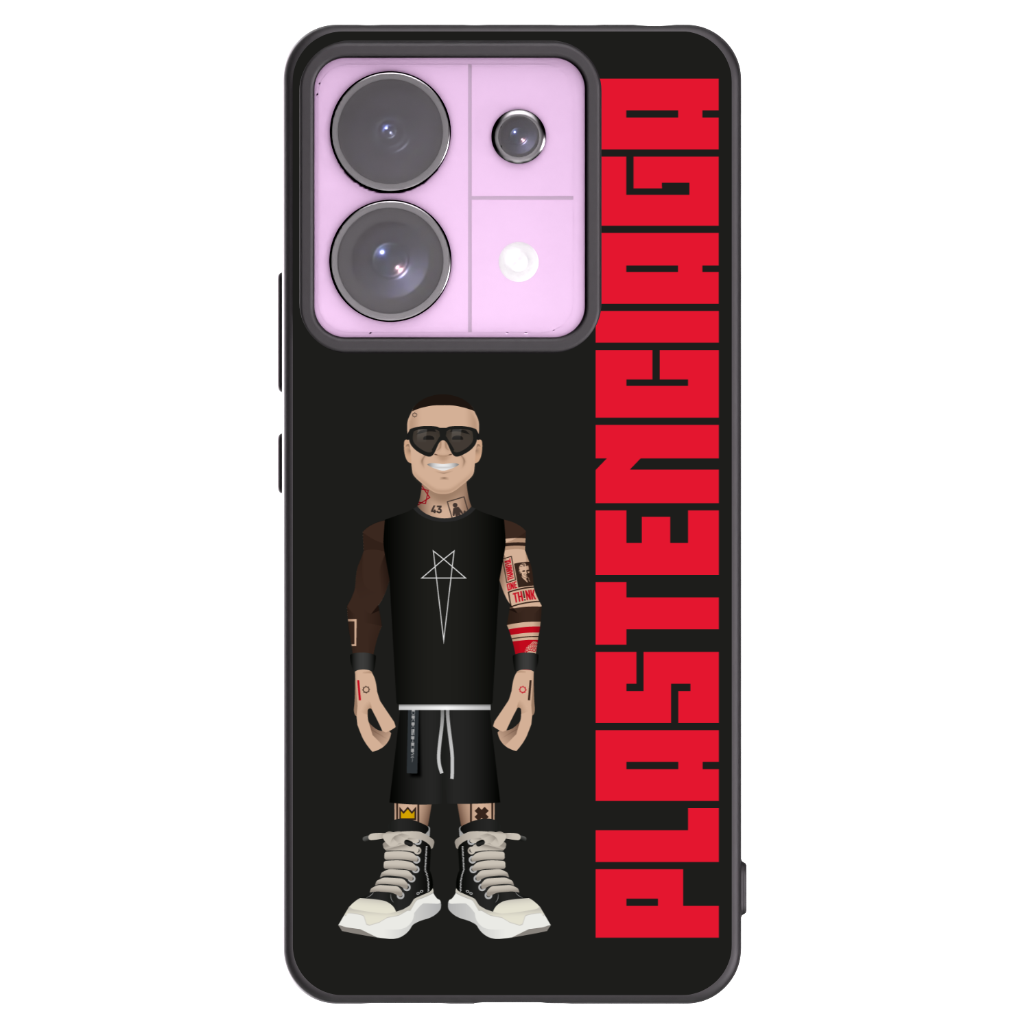 Picasee fekete szilikon tok az alábbi mobiltelefonokra Xiaomi Redmi Note 13 Pro 5G - Tomáš Rajchl