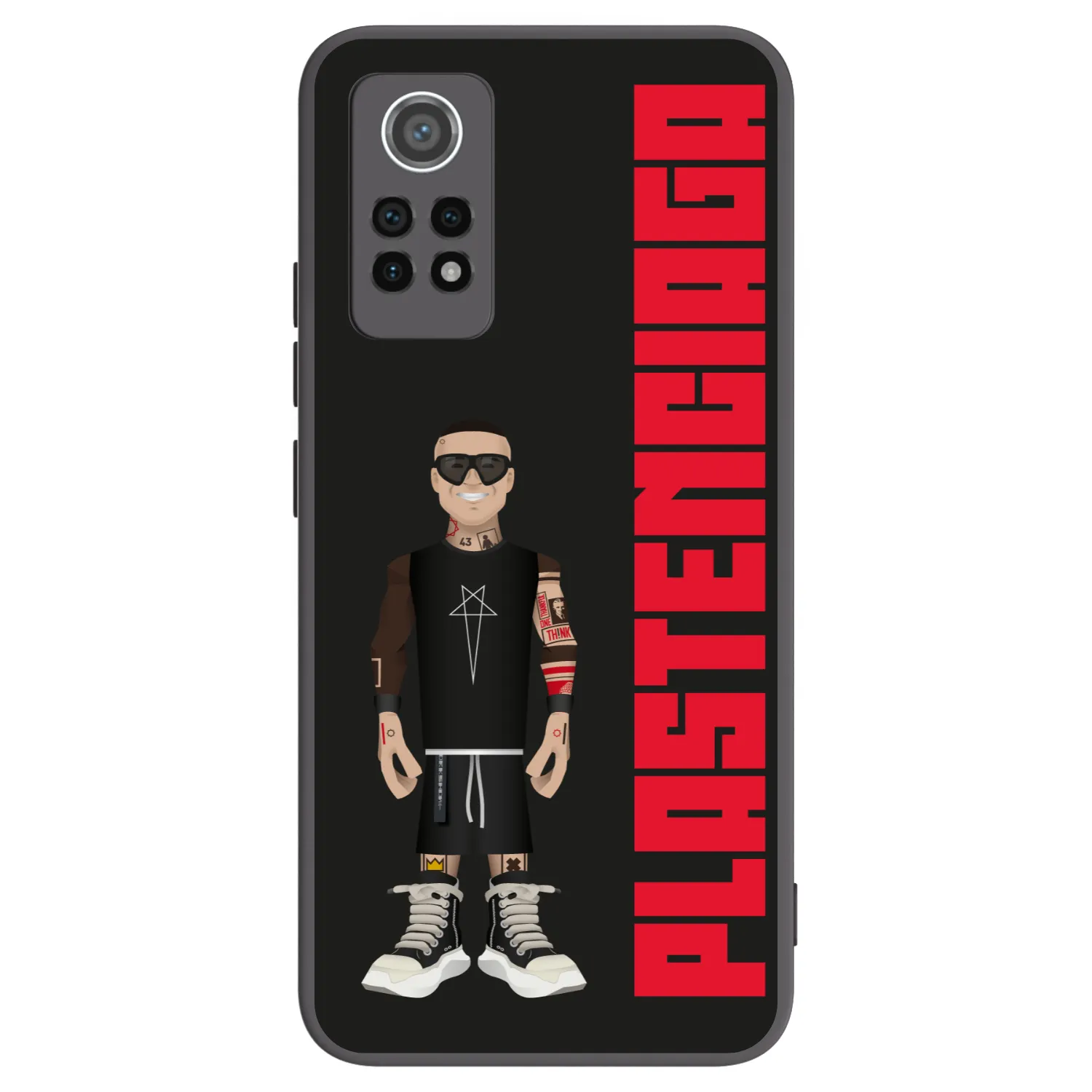 Picasee fekete szilikon tok az alábbi mobiltelefonokra Xiaomi Redmi Note 12 Pro 4G - Tomáš Rajchl