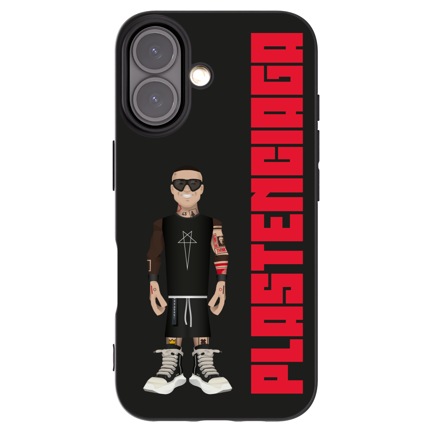 Picasee fekete szilikon tok az alábbi mobiltelefonokra Apple iPhone 16 - Tomáš Rajchl