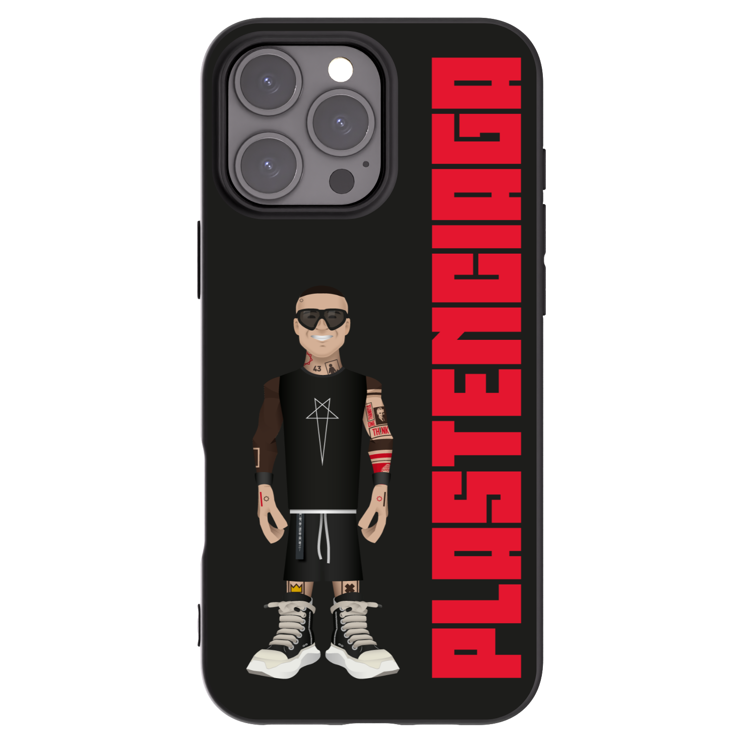 Picasee fekete szilikon tok az alábbi mobiltelefonokra Apple iPhone 16 Pro Max - Tomáš Rajchl