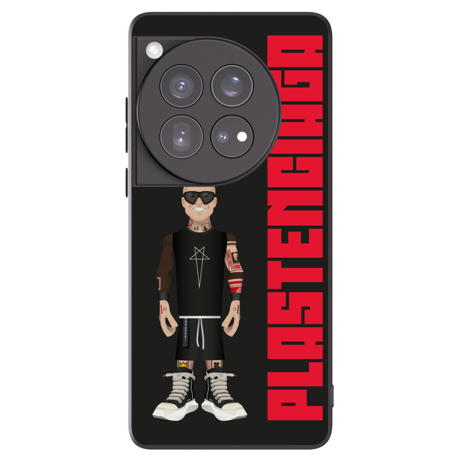 Picasee fekete szilikon tok az alábbi mobiltelefonokra OnePlus 12 5G - Tomáš Rajchl