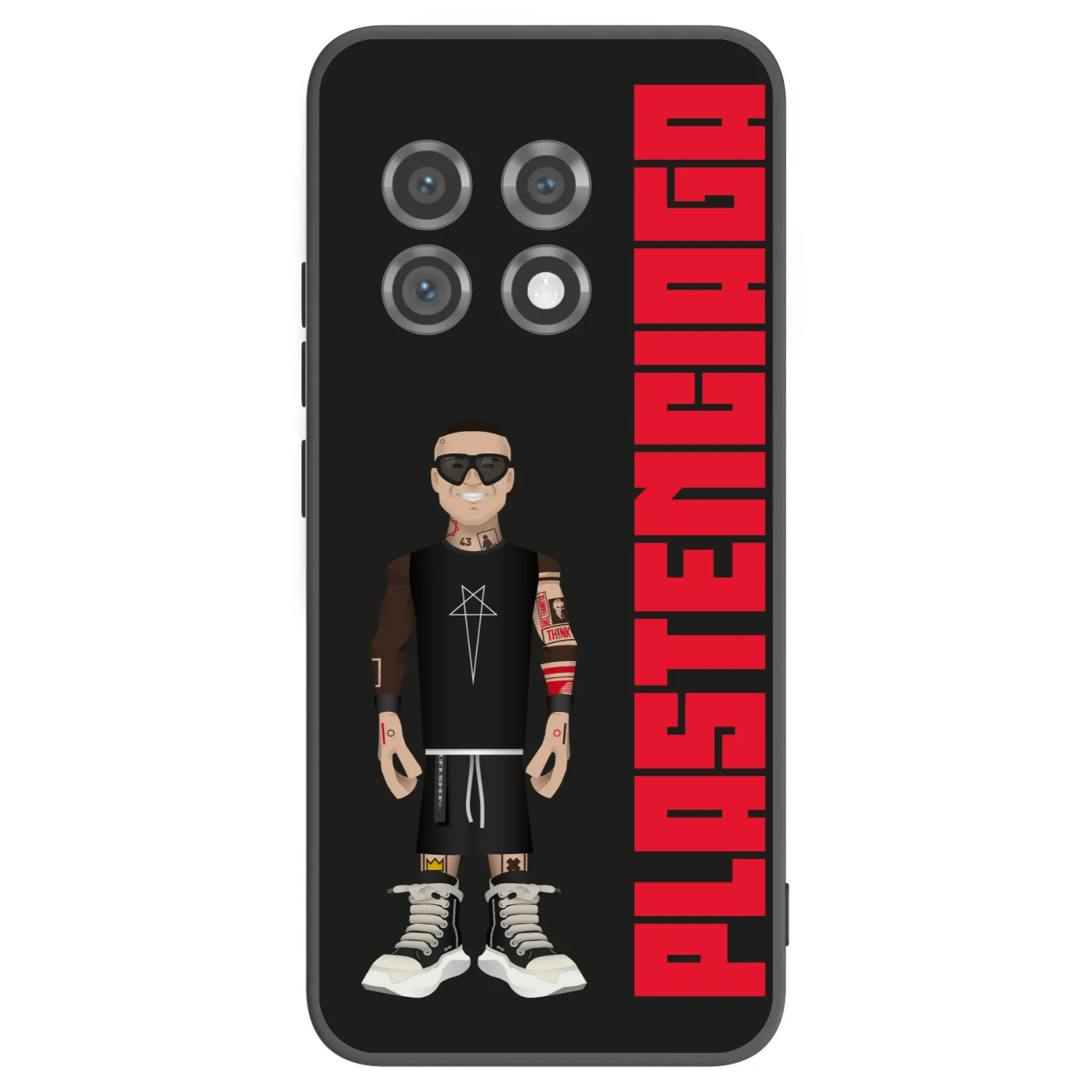 Picasee fekete szilikon tok az alábbi mobiltelefonokra OnePlus 11 5G - Tomáš Rajchl