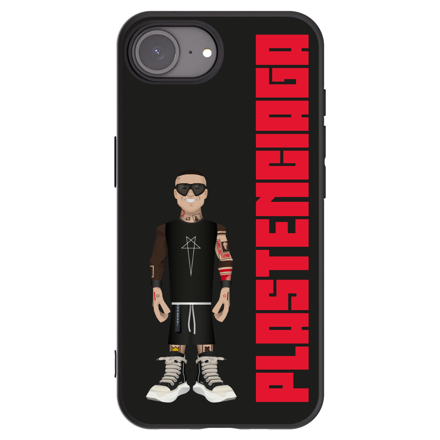 Picasee fekete szilikon tok az alábbi mobiltelefonokra Apple iPhone 16e - Tomáš Rajchl