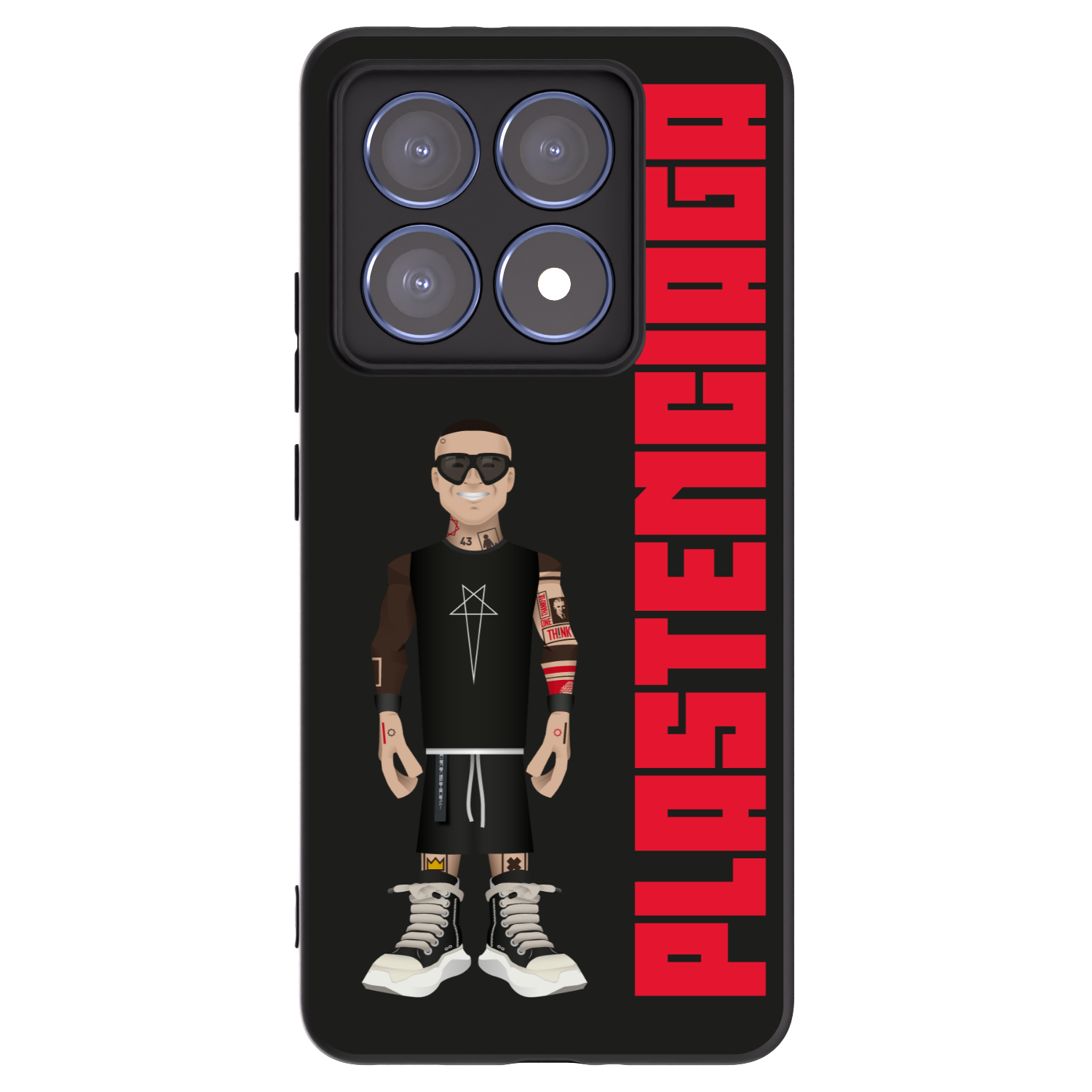 Picasee fekete szilikon tok az alábbi mobiltelefonokra Xiaomi 14T Pro - Tomáš Rajchl