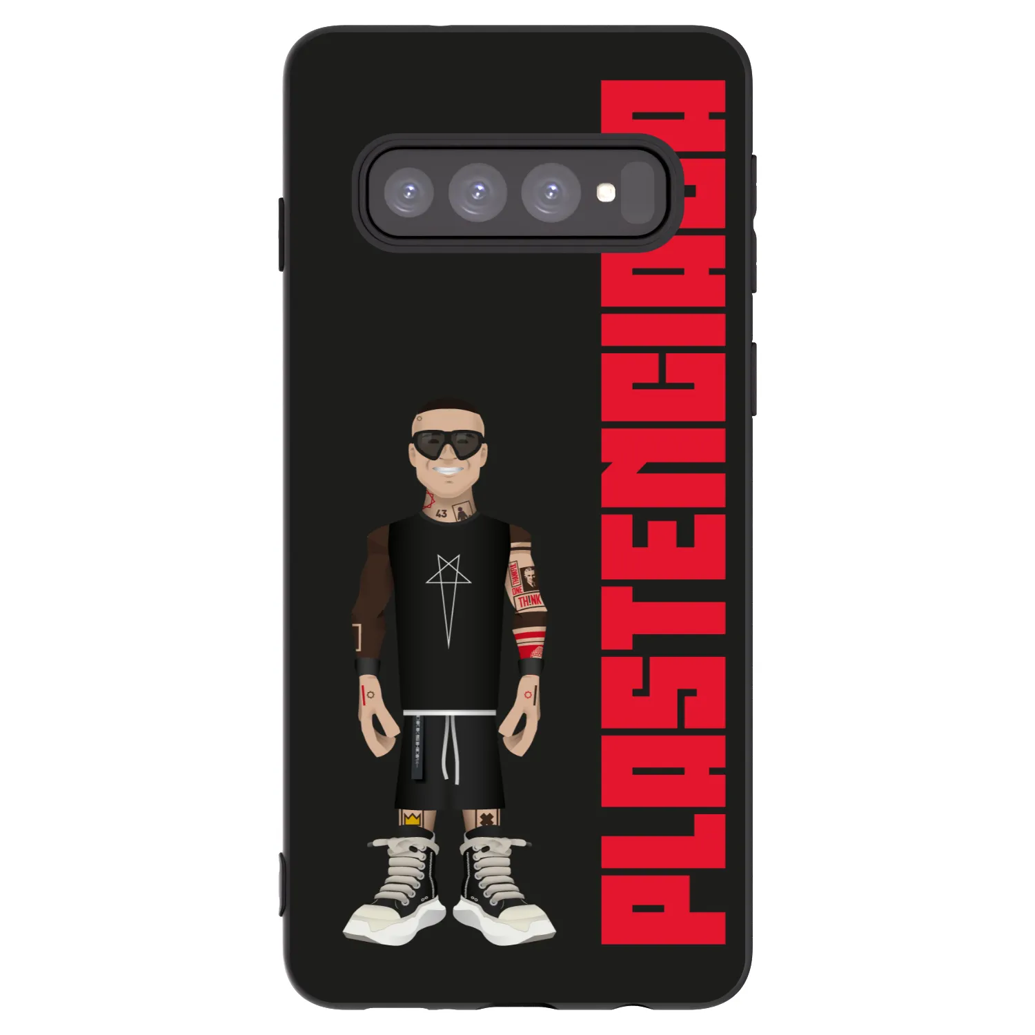 Picasee fekete szilikon tok az alábbi mobiltelefonokra Samsung Galaxy S10 G973 - Tomáš Rajchl