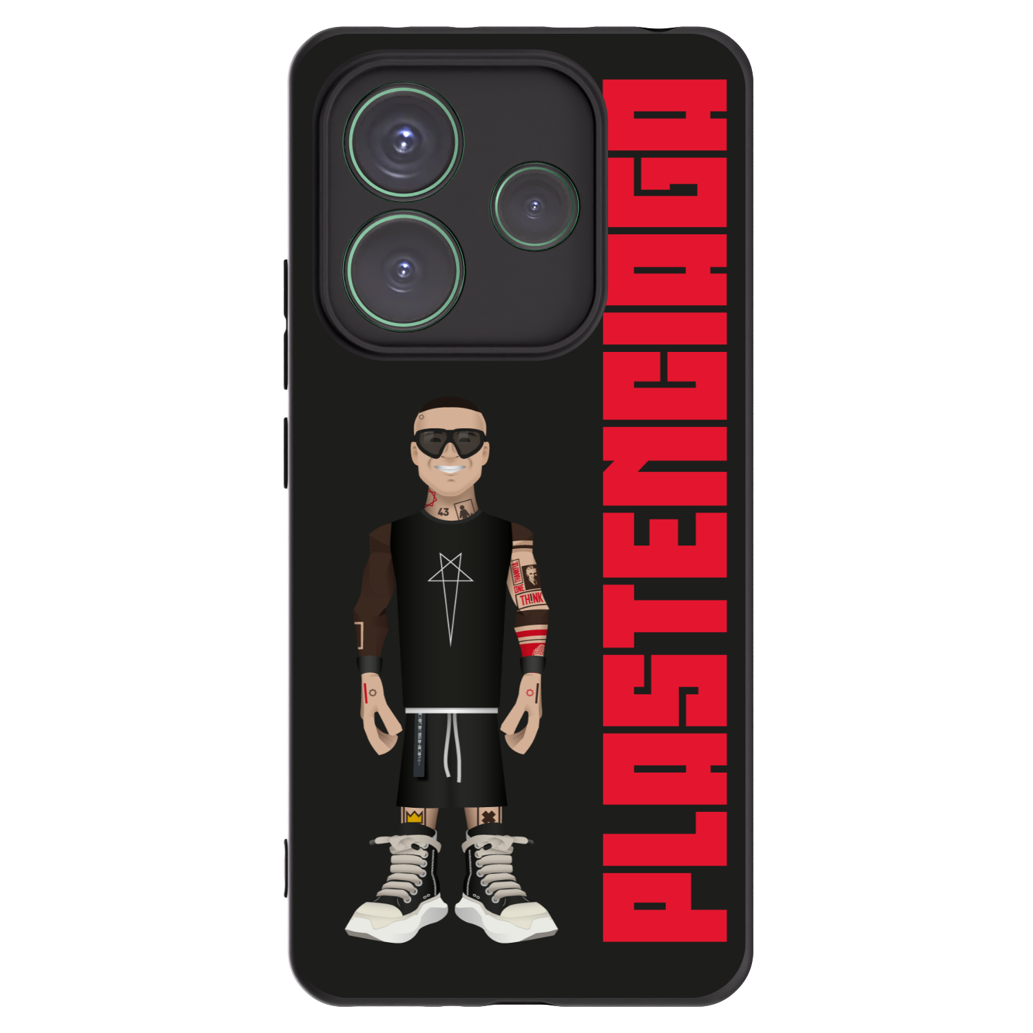 Picasee fekete szilikon tok az alábbi mobiltelefonokra Xiaomi Redmi Note 14 5G - Tomáš Rajchl