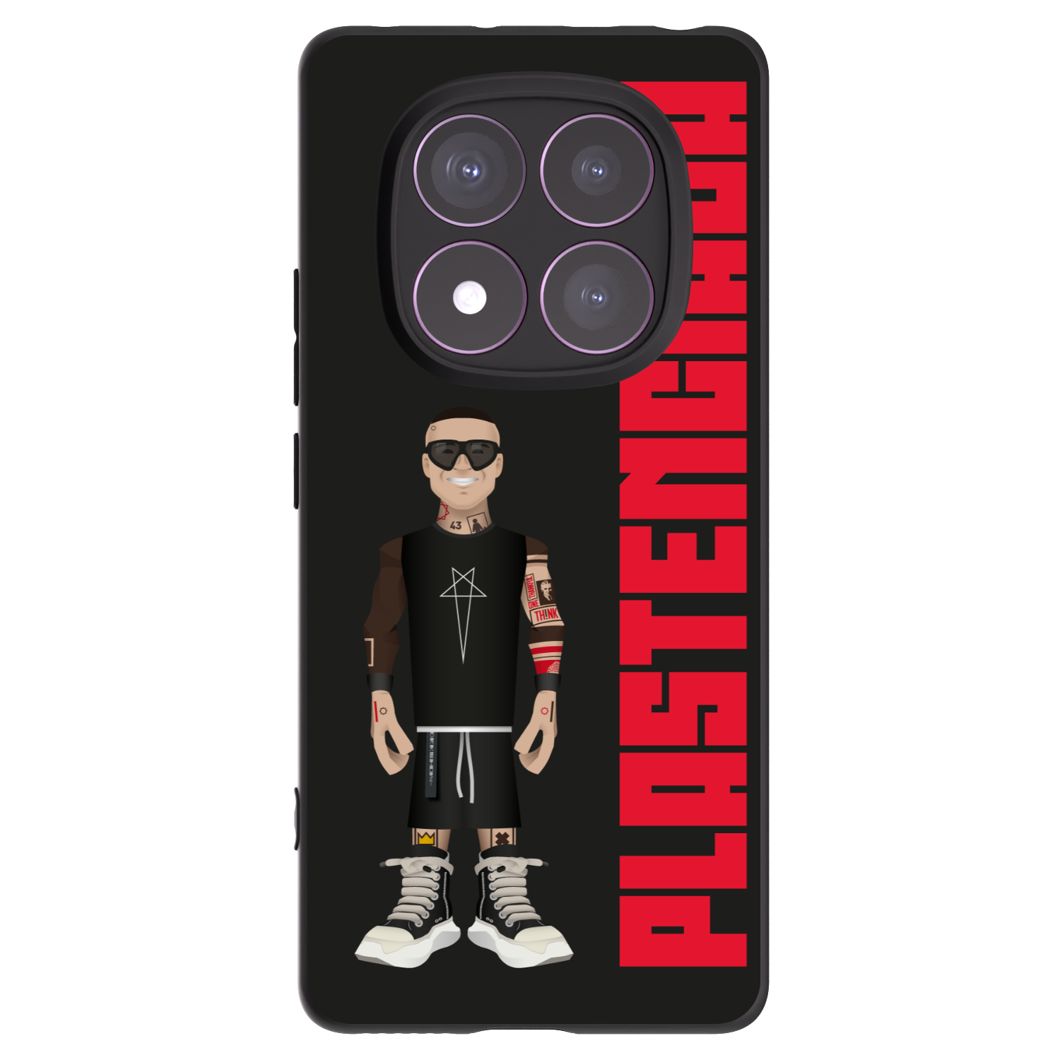 Picasee fekete szilikon tok az alábbi mobiltelefonokra Xiaomi Redmi Note 14 Pro 4G - Tomáš Rajchl