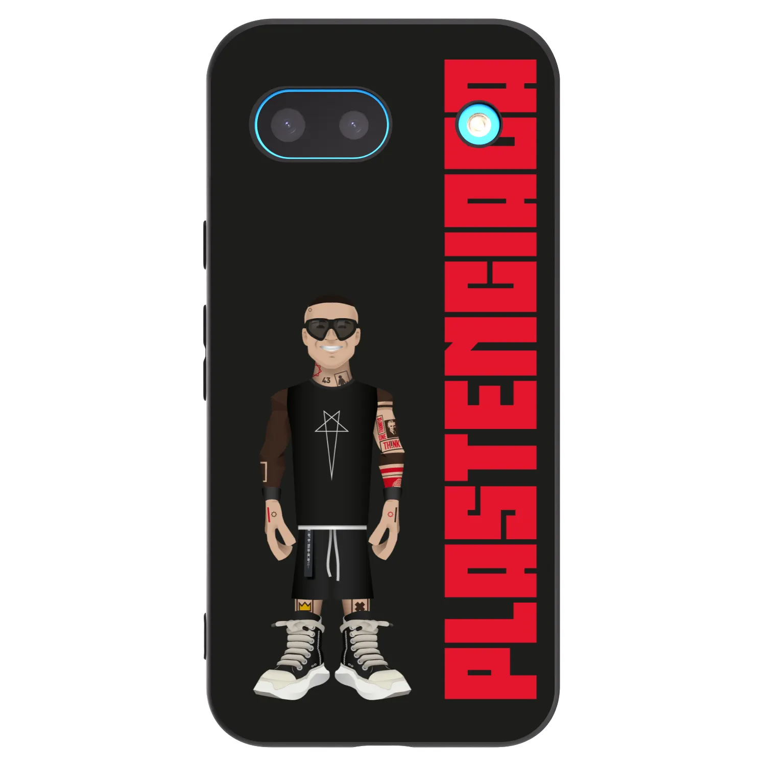 Picasee fekete szilikon tok az alábbi mobiltelefonokra Google Pixel 8a - Tomáš Rajchl