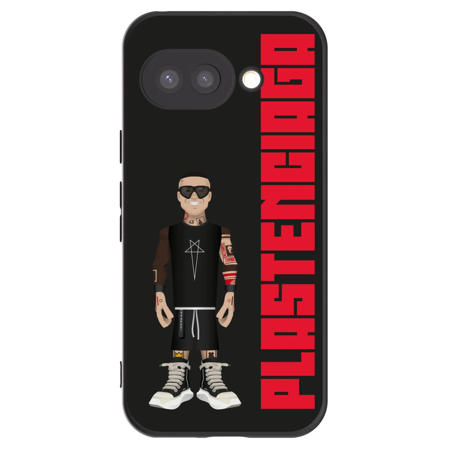 Picasee fekete szilikon tok az alábbi mobiltelefonokra Google Pixel 9a - Tomáš Rajchl