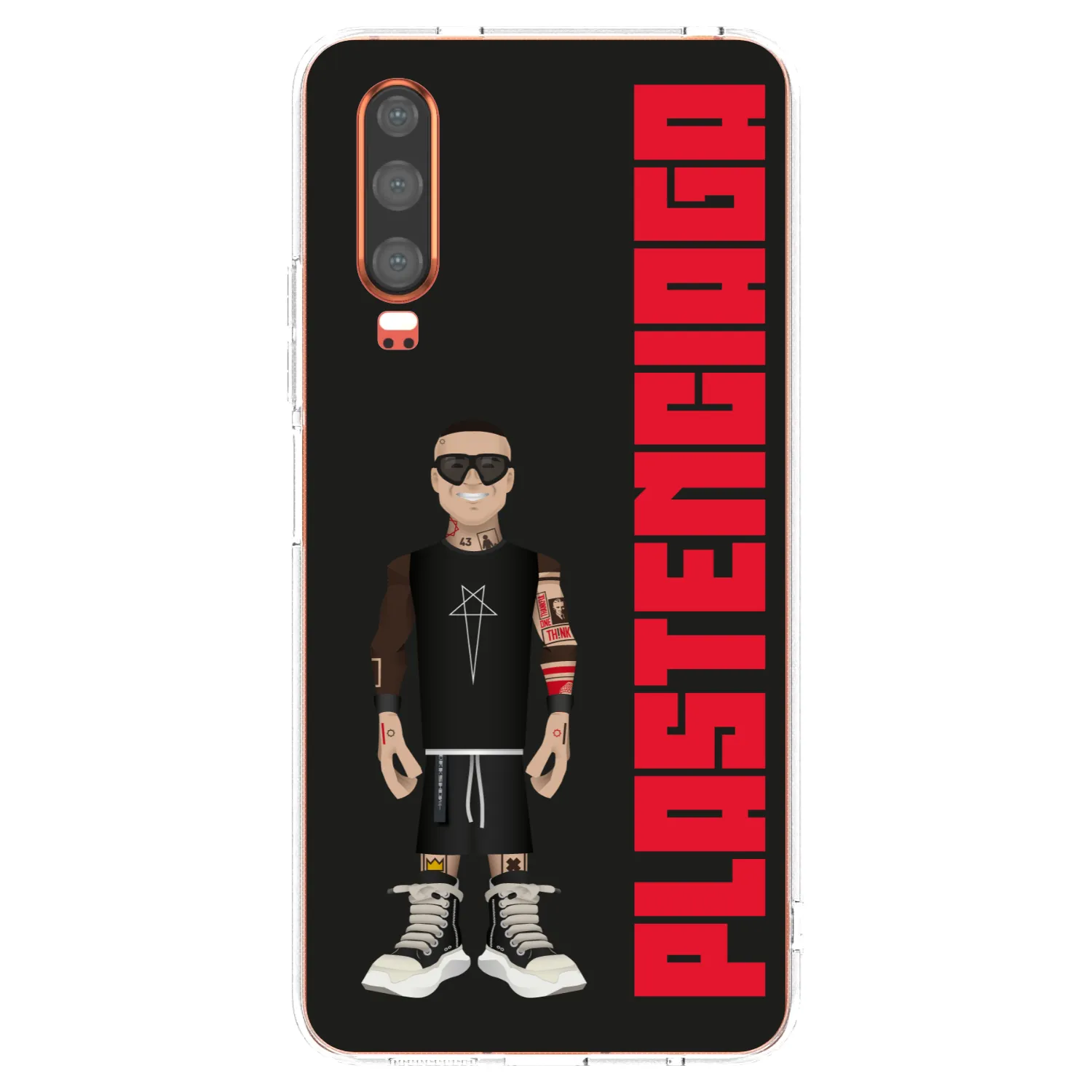 Picasee átlátszó szilikon tok az alábbi mobiltelefonokra Huawei P30 - Tomáš Rajchl