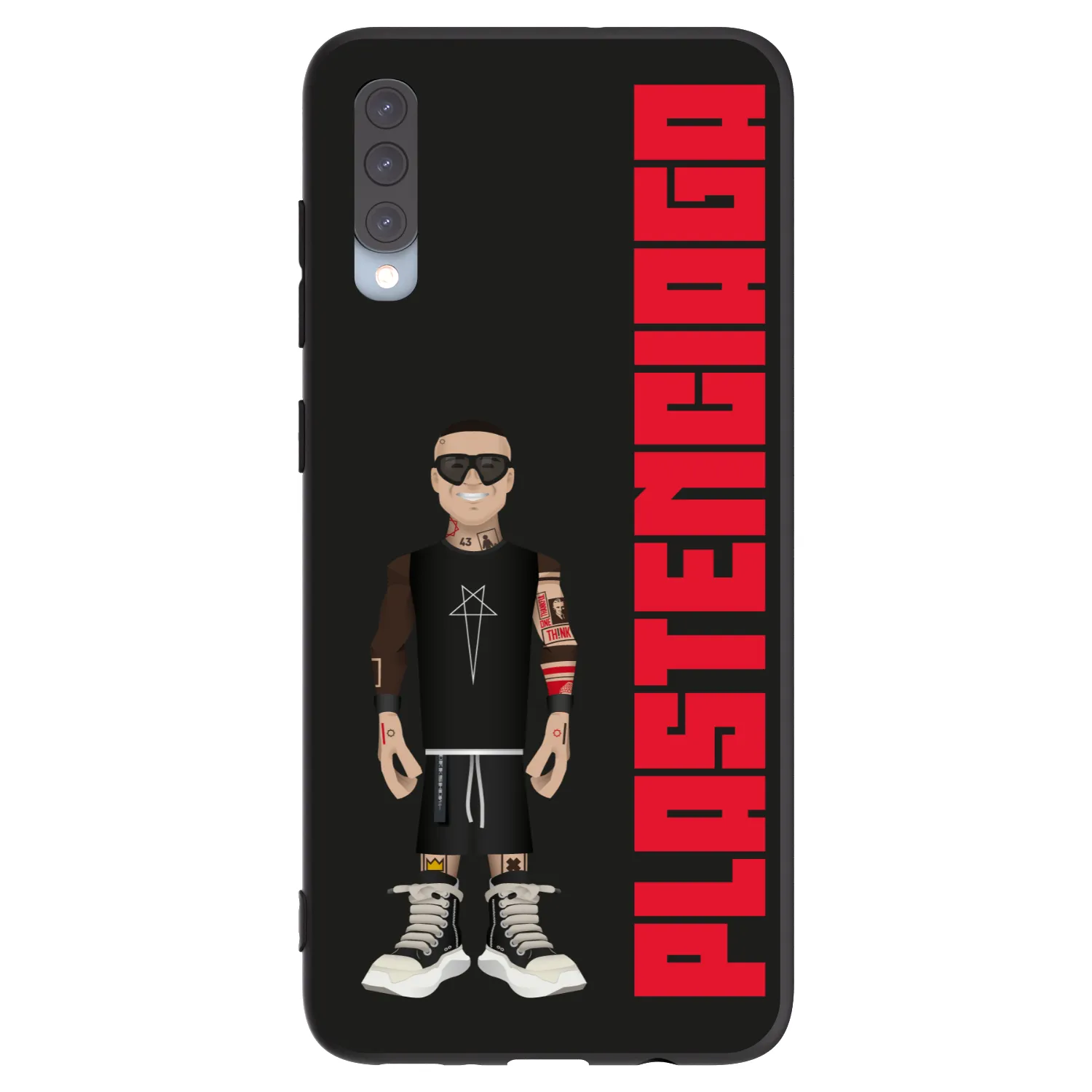 Picasee fekete szilikon tok az alábbi mobiltelefonokra Samsung Galaxy A70 A705F - Tomáš Rajchl