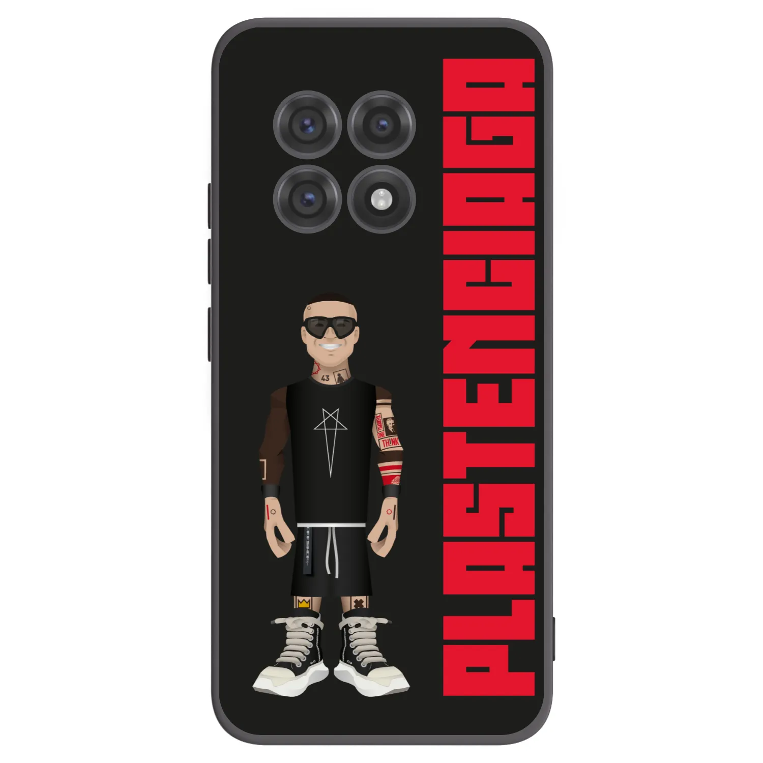Picasee fekete szilikon tok az alábbi mobiltelefonokra OnePlus 13R 5G - Tomáš Rajchl