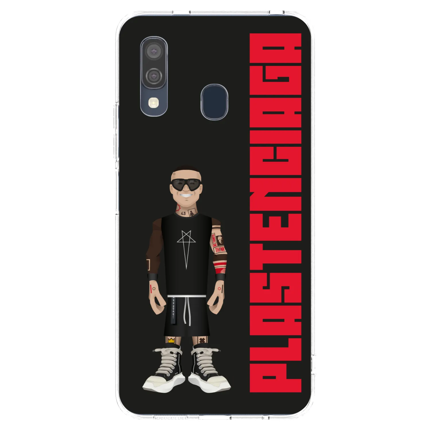 Picasee átlátszó szilikon tok az alábbi mobiltelefonokra Samsung Galaxy A40 A405F - Tomáš Rajchl