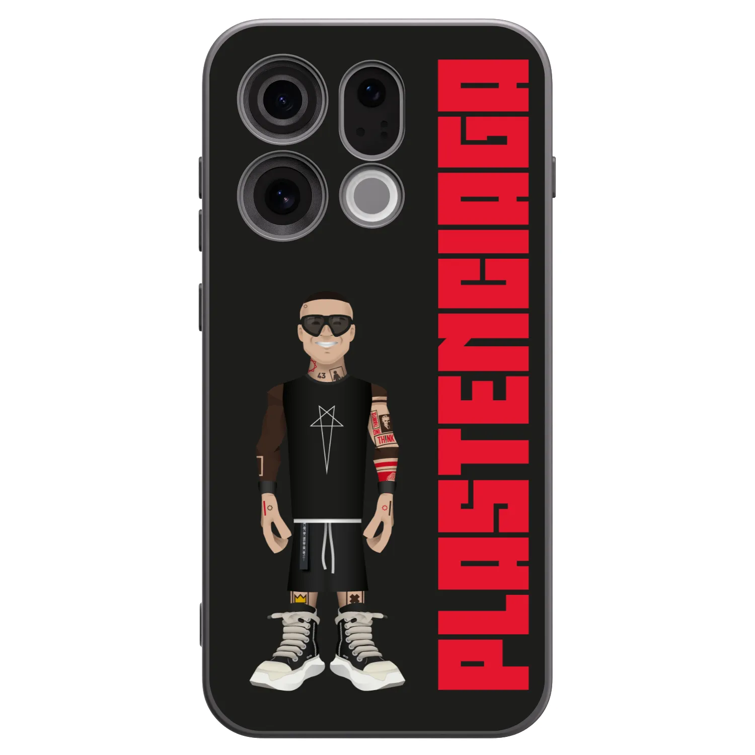 Picasee fekete szilikon tok az alábbi mobiltelefonokra OPPO Find X9 - Tomáš Rajchl