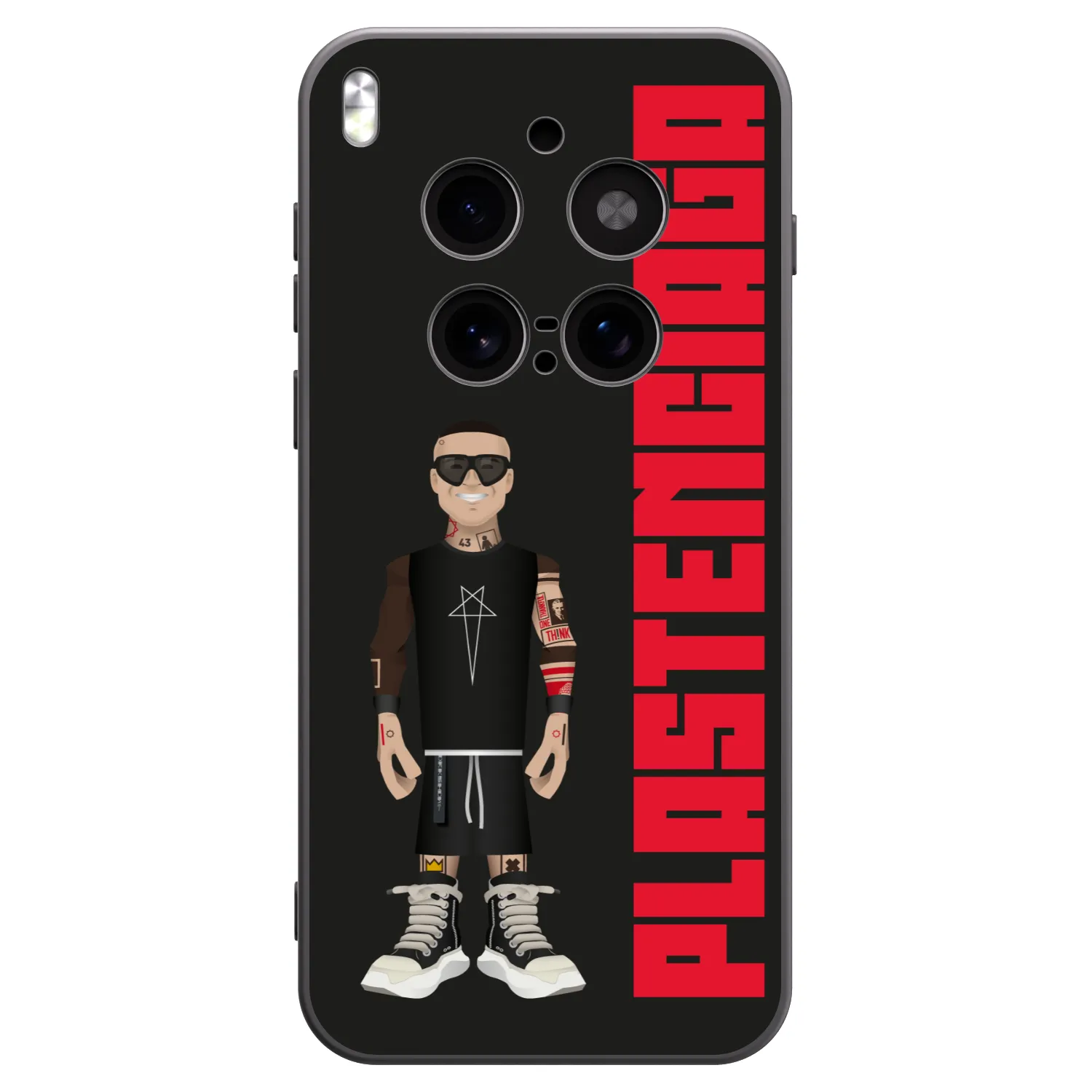 Picasee fekete szilikon tok az alábbi mobiltelefonokra Vivo X300 Pro - Tomáš Rajchl