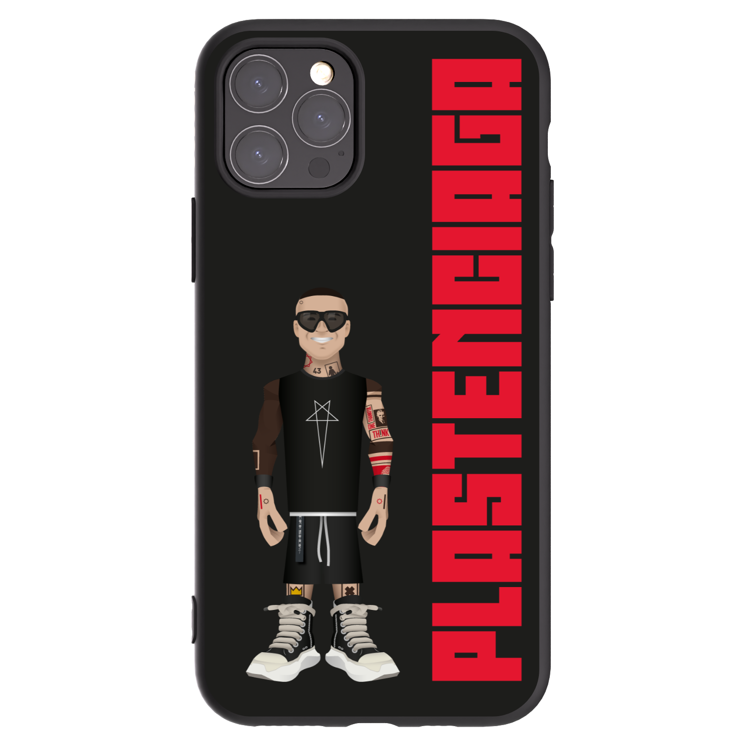 Picasee fekete szilikon tok az alábbi mobiltelefonokra Apple iPhone 11 Pro - Tomáš Rajchl