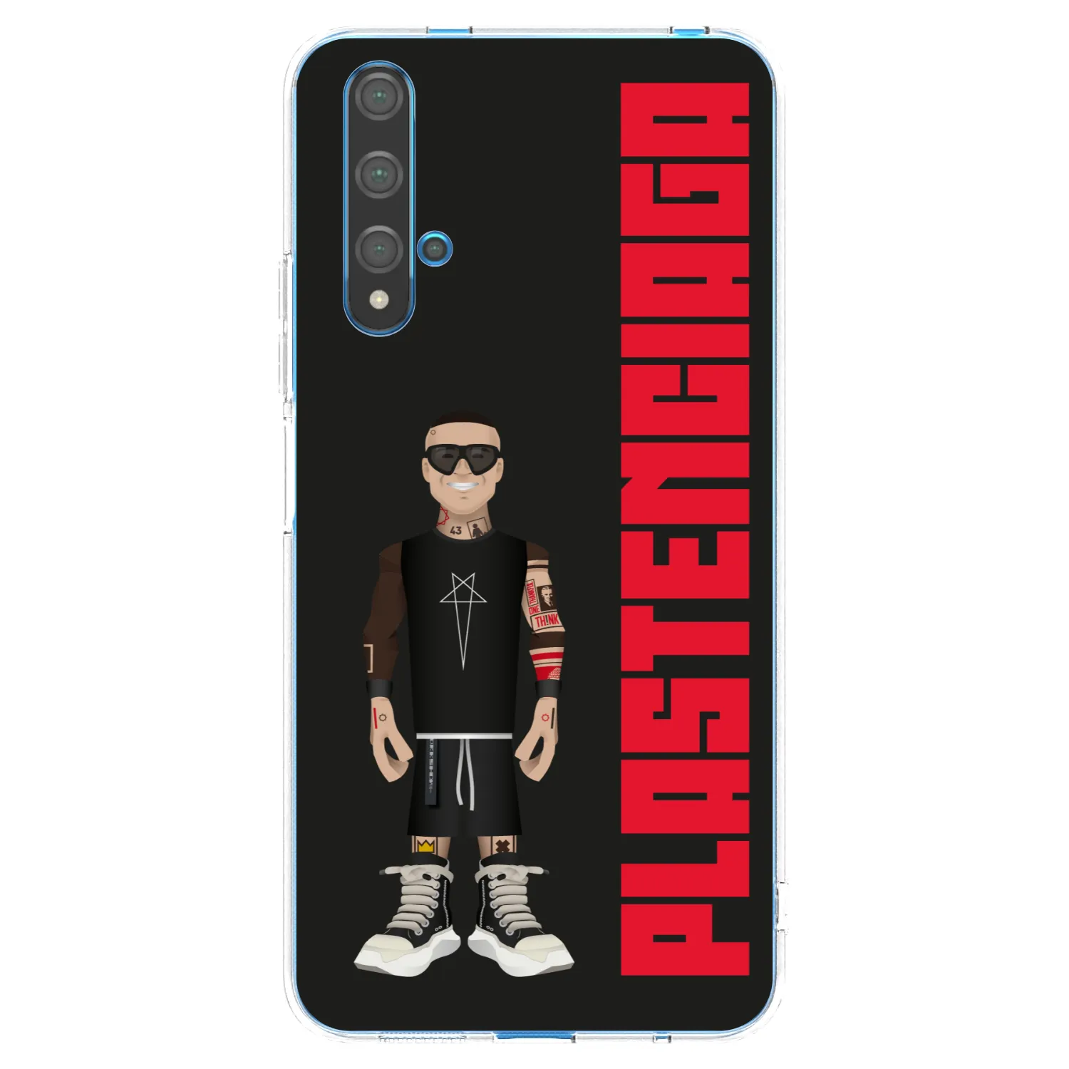 Picasee átlátszó szilikon tok az alábbi mobiltelefonokra Huawei Nova 5T - Tomáš Rajchl