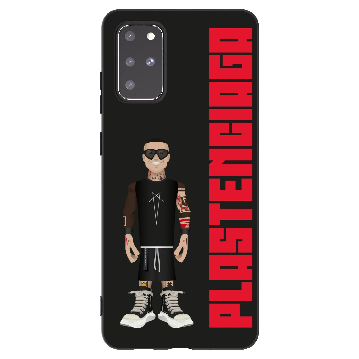 Picasee fekete szilikon tok az alábbi mobiltelefonokra Samsung Galaxy S20+ G985F - Tomáš Rajchl