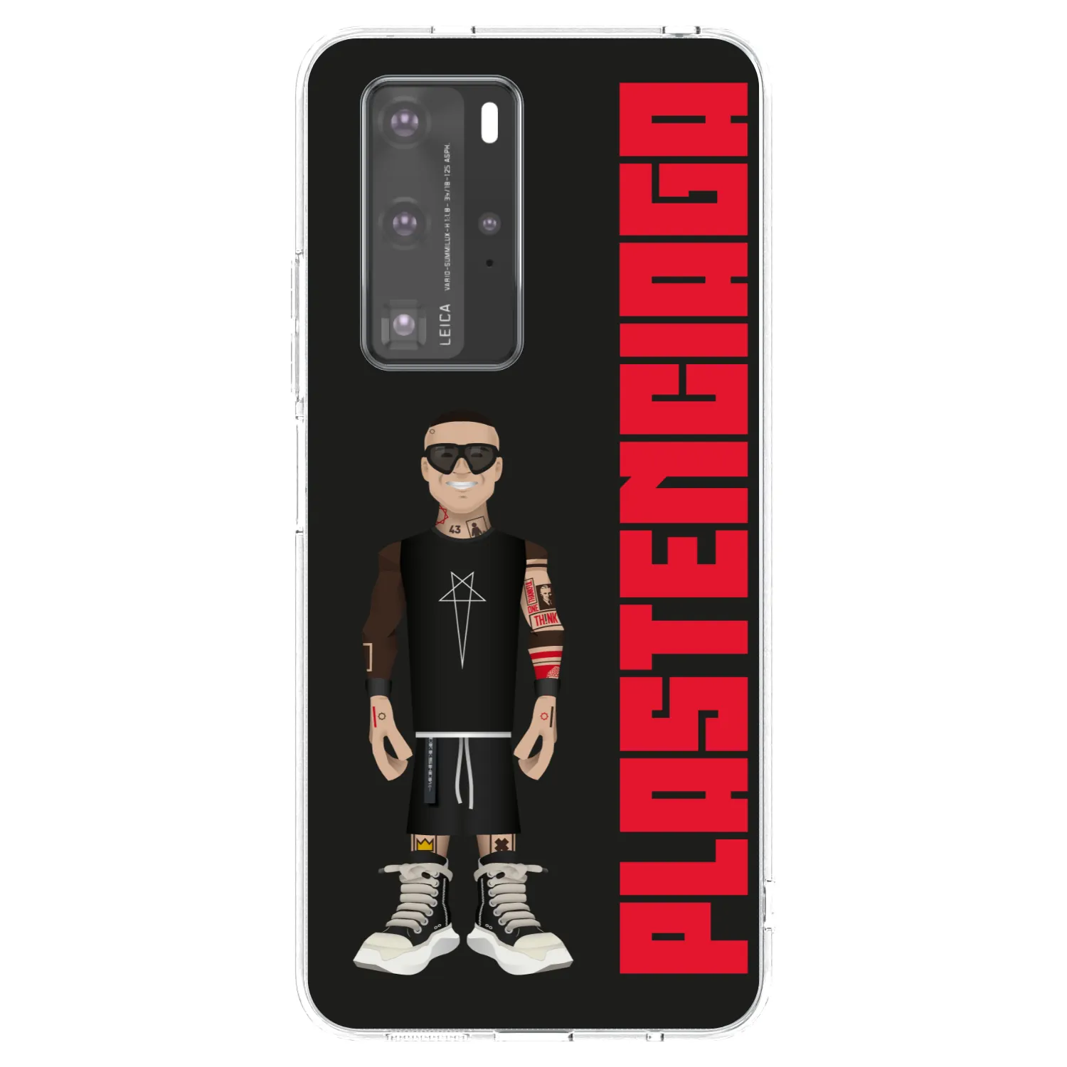 Picasee átlátszó szilikon tok az alábbi mobiltelefonokra Huawei P40 Pro - Tomáš Rajchl