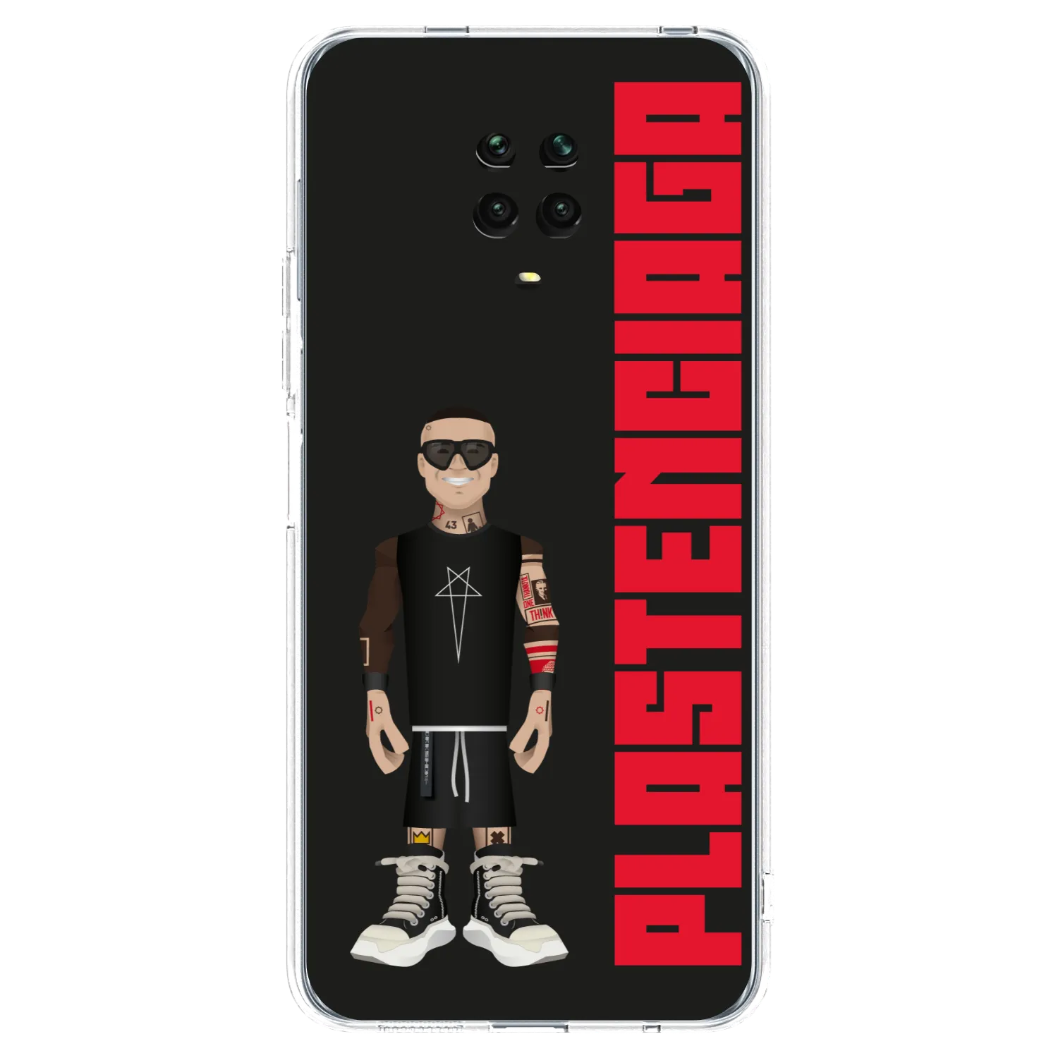 Picasee átlátszó szilikon tok az alábbi mobiltelefonokra Xiaomi Redmi Note 9 Pro - Tomáš Rajchl