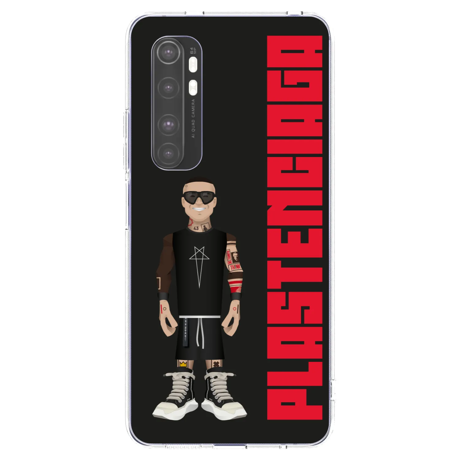 Picasee átlátszó szilikon tok az alábbi mobiltelefonokra Xiaomi Mi Note 10 Lite - Tomáš Rajchl