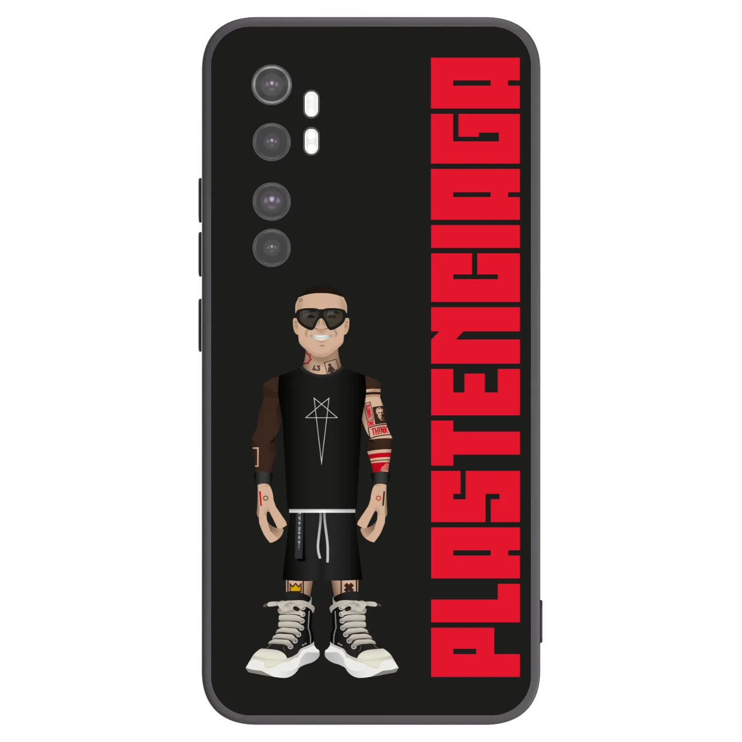 Picasee fekete szilikon tok az alábbi mobiltelefonokra Xiaomi Mi Note 10 Lite - Tomáš Rajchl