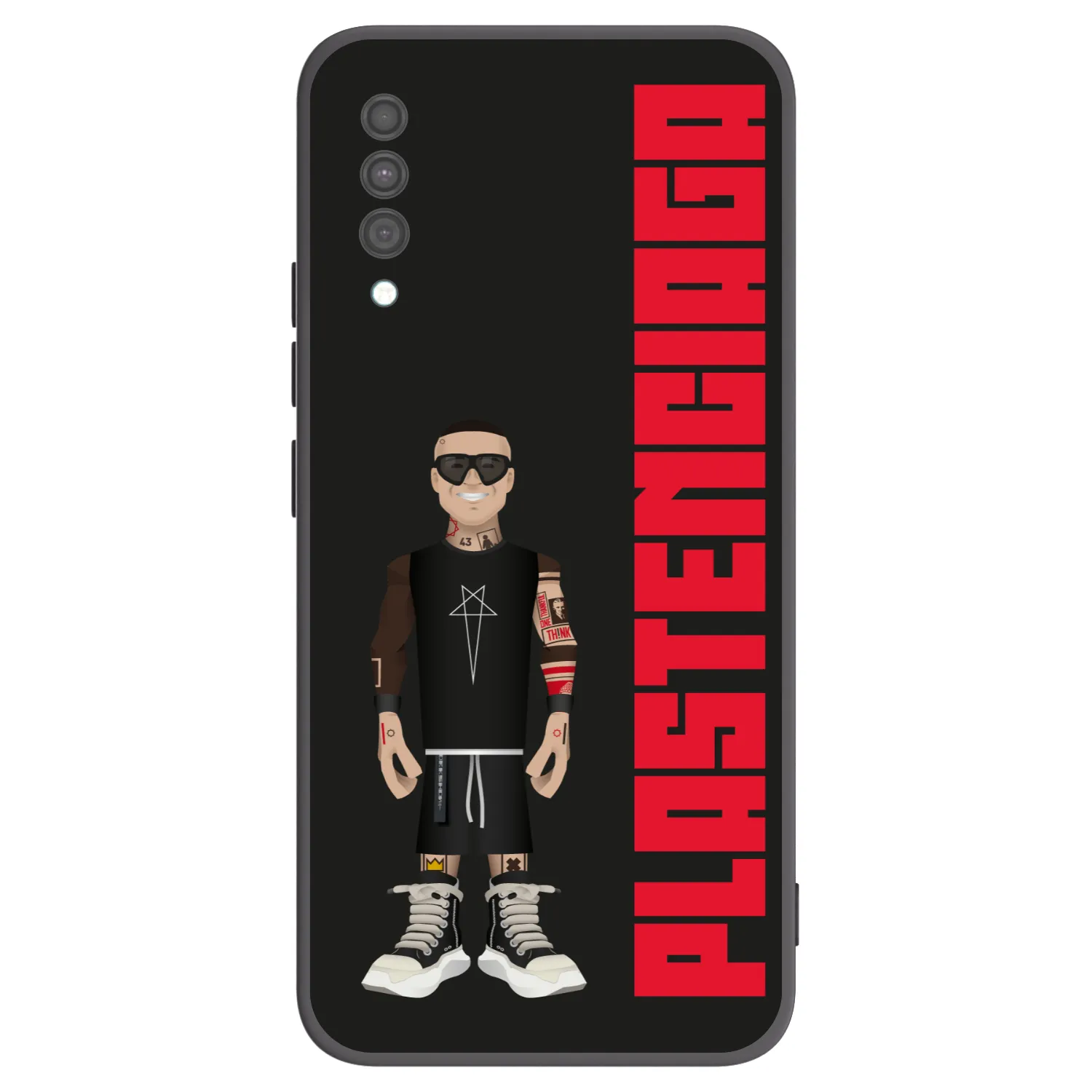 Picasee fekete szilikon tok az alábbi mobiltelefonokra Samsung Galaxy A30s A307F - Tomáš Rajchl