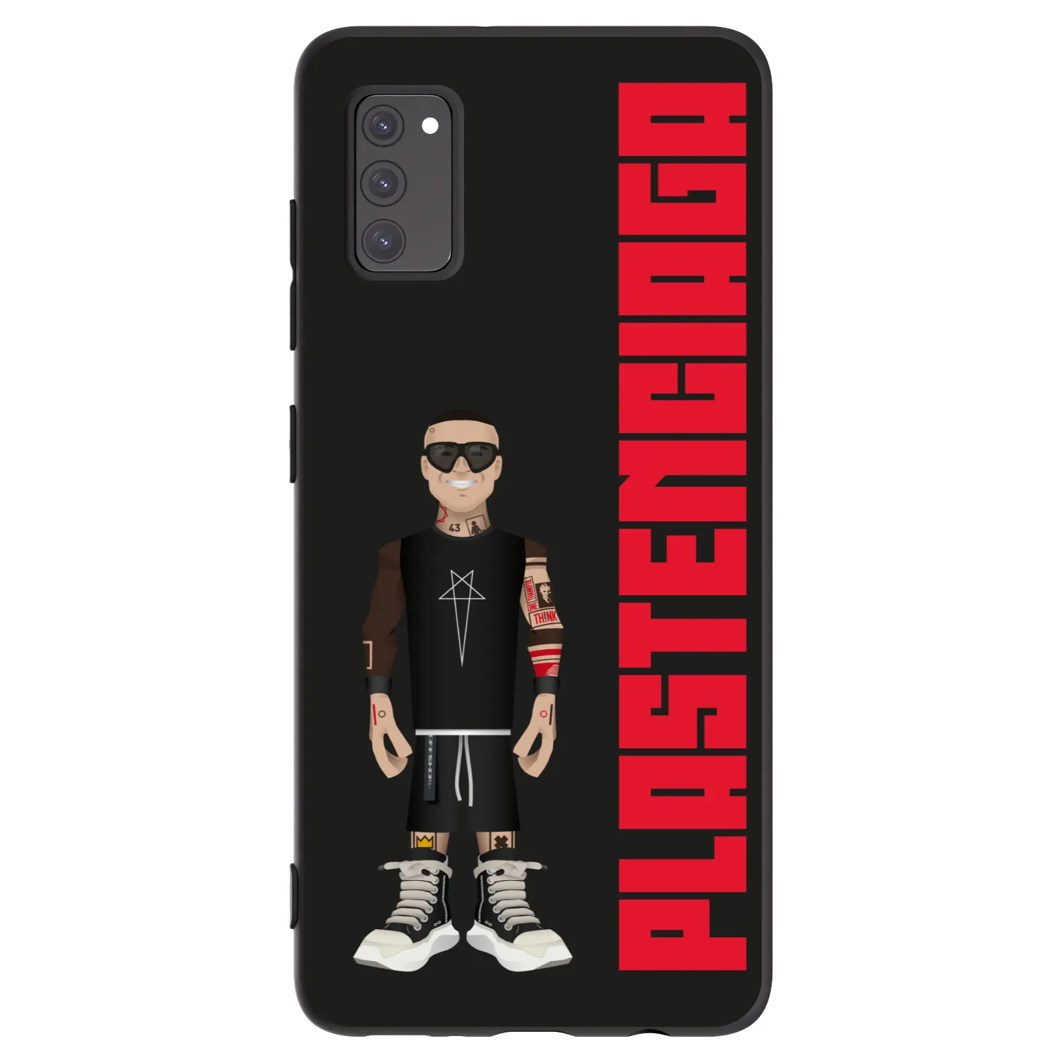 Picasee fekete szilikon tok az alábbi mobiltelefonokra Samsung Galaxy A41 A415F - Tomáš Rajchl