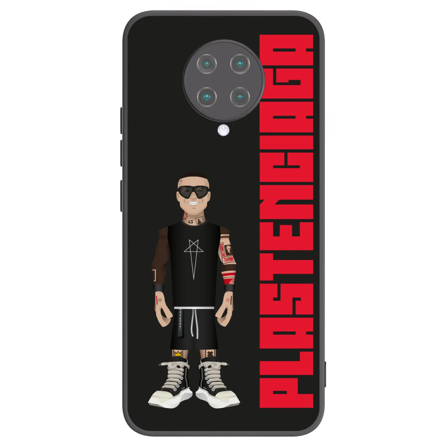 Picasee fekete szilikon tok az alábbi mobiltelefonokra Xiaomi Poco F2 Pro - Tomáš Rajchl