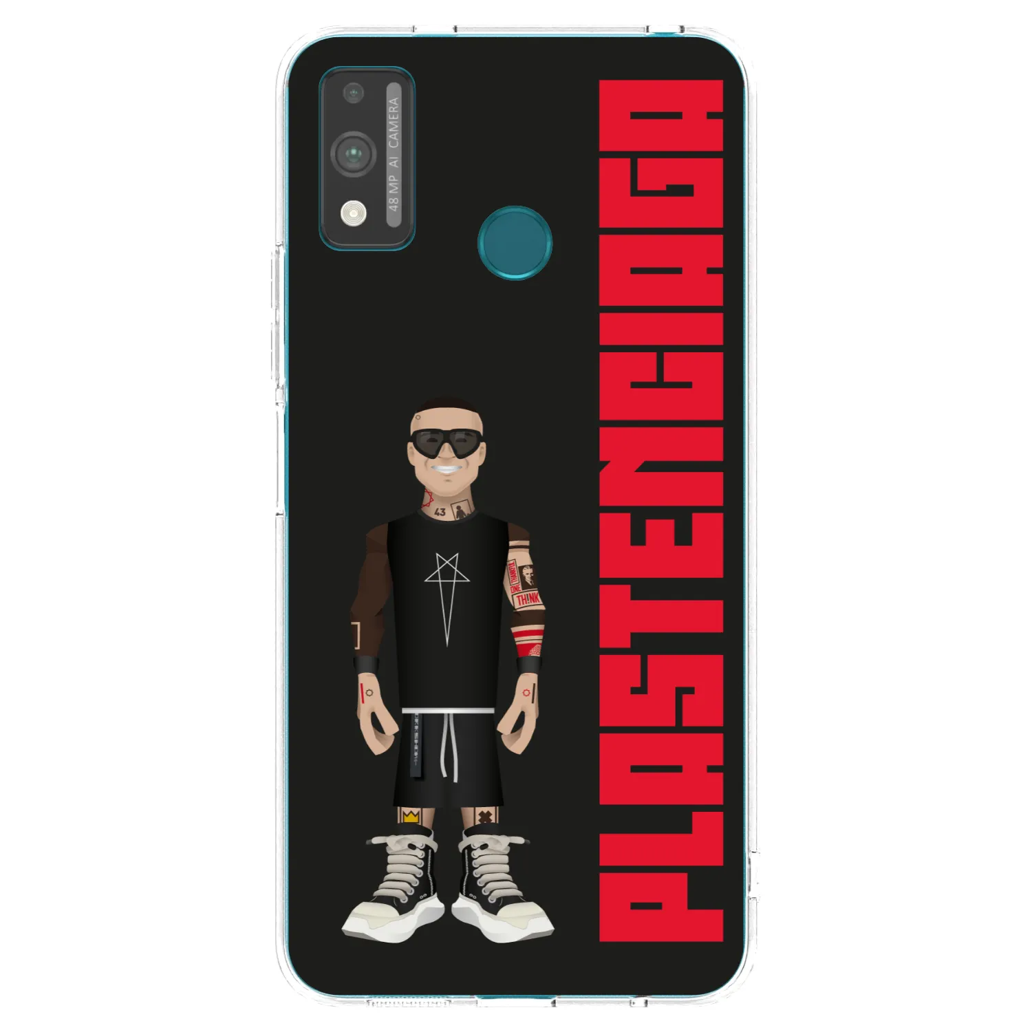 Picasee átlátszó szilikon tok az alábbi mobiltelefonokra Honor 9X Lite - Tomáš Rajchl