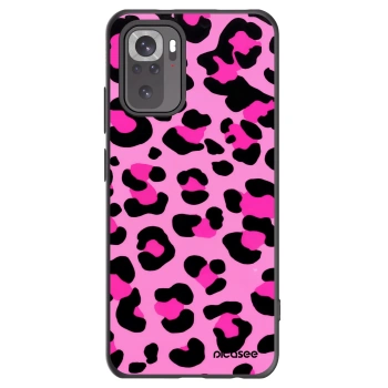 Picasee fekete szilikon tok az alábbi mobiltelefonokra Xiaomi Redmi Note 10 - Pink Tiger