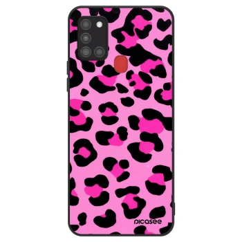 Szilikon tok erre a típusra Samsung Galaxy A21s - Pink Tiger