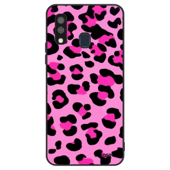 Szilikon tok erre a típusra Samsung Galaxy A40 A405F - Pink Tiger