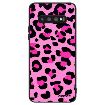 Szilikon tok erre a típusra Samsung Galaxy S10 G973 - Pink Tiger