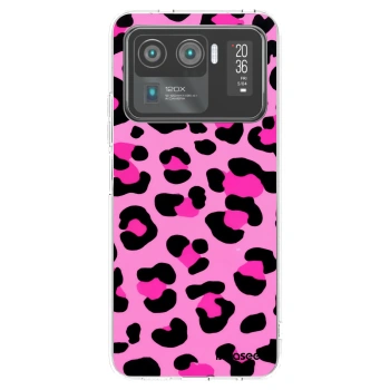 Picasee átlátszó szilikon tok az alábbi mobiltelefonokra Xiaomi Mi 11 Ultra - Pink Tiger