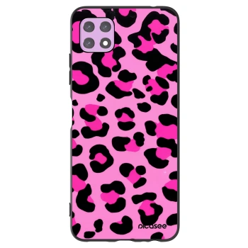 Picasee fekete szilikon tok az alábbi mobiltelefonokra Samsung Galaxy A22 A226B 5G - Pink Tiger
