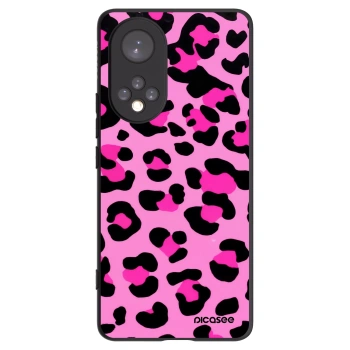 Picasee fekete szilikon tok az alábbi mobiltelefonokra Honor 50 5G - Pink Tiger
