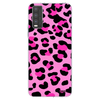 Picasee átlátszó szilikon tok az alábbi mobiltelefonokra Vivo Y20s - Pink Tiger