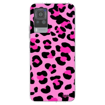 Picasee átlátszó szilikon tok az alábbi mobiltelefonokra Vivo X60 Pro 5G - Pink Tiger