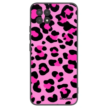 Picasee fekete szilikon tok az alábbi mobiltelefonokra Realme 8i - Pink Tiger