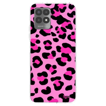 Picasee átlátszó szilikon tok az alábbi mobiltelefonokra Realme 8i - Pink Tiger