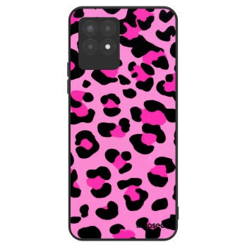 Szilikon tok erre a típusra Realme 8i - Pink Tiger