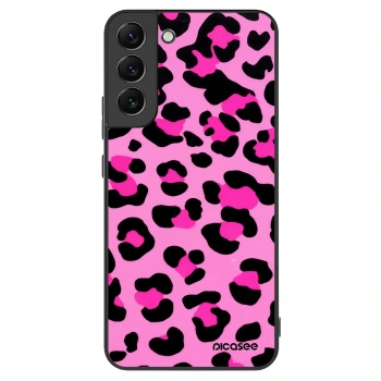 Szilikon tok erre a típusra Samsung Galaxy S22+ 5G - Pink Tiger