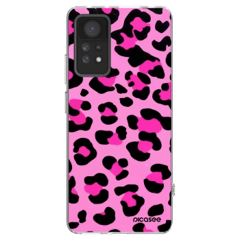 Picasee átlátszó szilikon tok az alábbi mobiltelefonokra Xiaomi Redmi Note 11 Pro 5G - Pink Tiger